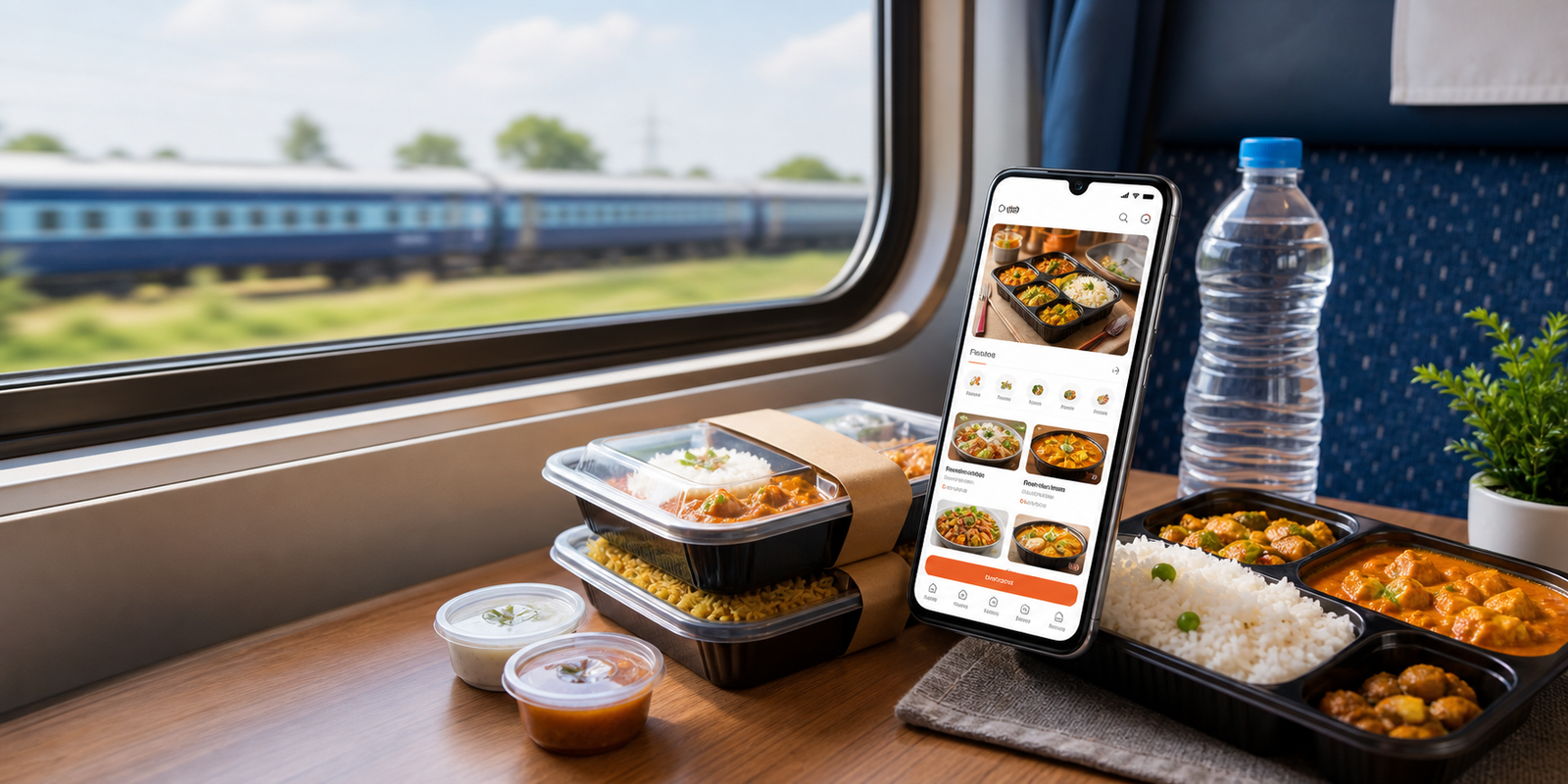 RailFood delivery choices
